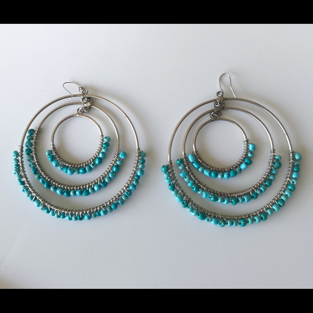 Preowned Beaded Earrings Preowned Beaded Earrings